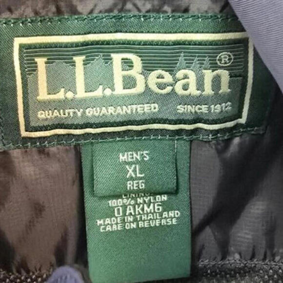 L.L Bean Gray Gore-Tex Men's Double‎ Layer Normcore Minimalist Windbreaker XL - Picture 6 of 15